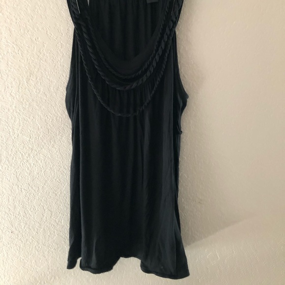 NY & Co Black braided tank. - Picture 2 of 2